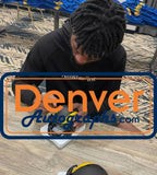 Cam Akers Autographed Los Angeles Rams Eclipse Mini Helmet Beckett 35391