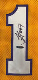 Jordan Farmar Signed Los Angeles Lakers Jersey (UDA) 2xNBA Champion 2009 & 2010