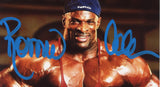 Ronnie Coleman Signed Unframed 8 x 10 Bodybuilding Photo-Red Shirt