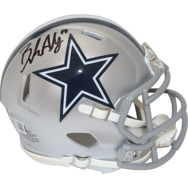 Brandon Aubrey Autographed Dallas Cowboys Mini Helmet Beckett 43111