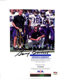 Gary Barnett Signed/Auto 6.5x6.5 Photo Northwestern PSA/DNA 185195