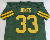 Aaron Jones Signed Green Bay Packer Color Rush Jersey (Beckett) 2020 Pro Bowl RB
