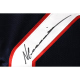 Nico Collins Autographed Pro Style Blue Sz XL Jersey Beckett Witness 51674