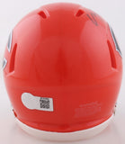 Olin Kreutz Signed Chicago Bears 2022 Alternate Speed Mini Helmet (Schwartz QR)