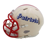 Rob Gronkowski Signed New England Patriots Speed Retro NFL Mini Helmet