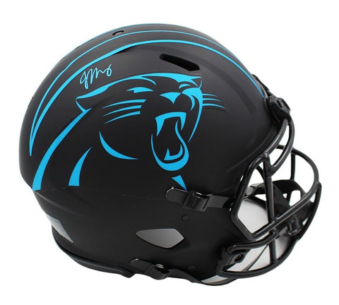 Jonathan Mingo Signed Carolina Panthers Speed Authentic Eclipse NFL Helmet