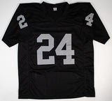 Willie Brown Signed Oakland / Los Angeles Raiders Jersey Inscribed "HOF 84"/ PSA