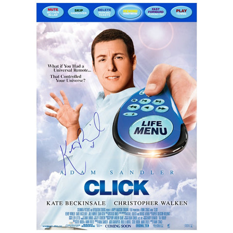 Kate Beckinsale Autographed 2006 Click Original 27x40 Double-Sided Movie Poster