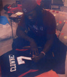 Jadeveon Clowney Signed Texans Jersey (Beckett) 2014 #1 Draft Pick Overall