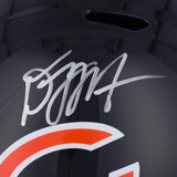 D.J. Moore Chicago Bears Autographed Riddell Speed Replica Helmet