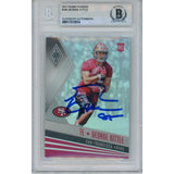 George Kittle Autographed 2017 Panini Phoenix #195 Trading Card Beckett 42688