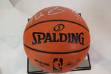 Kevin Garnett Autographed Spalding Basketball w/ Inscription and Case Fanatics