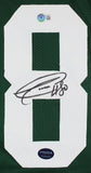 Donald Driver Authentic Signed Green Pro Style Jersey Autographed BAS Witnessed