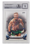 Conor McGregor Signed 2018 Topps UFC Knockout #6 - BGS 10 Autograph