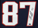 Rob Gronkowski Signed New England Patriots Mitchell & Ness 2010 Navy NFL Jersey