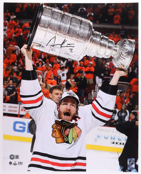 Duncan Keith Signed Chicago Blackhawks 16x20 Photo /Schwartz 3xStanley Cup Champ