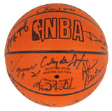 1991 All Stars (30) Jordan, Johnson, Barkley, Malone +24 Signed Basketball JSA