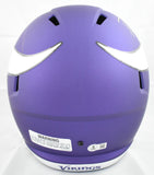 Randy Moss Autographed Minnesota Vikings F/S Speed Helmet Beckett W Holo *Yellow