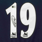 Gilberto Silva Signed Arsenal FC Away Soccer Jersey #19 with Beckett COA