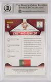 Cristiano Ronaldo Signed Panini 2014 Prizm World Cup #161 - BGS 10 Autograph