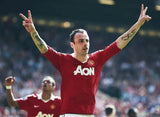 Dimitar Berbatov Signed Manchester United Nike Soccer Jersey (Beckett) Striker