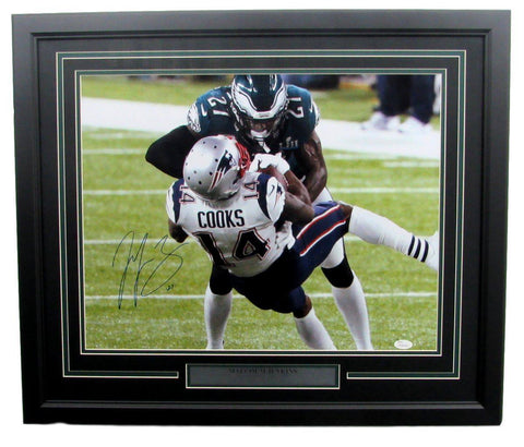 Malcom Jenkins Eagles Autographed/Signed 16x20 Photo Framed JSA 135611