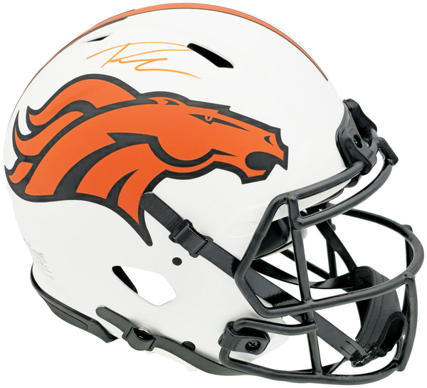 RUSSELL WILSON AUTOGRAPHED BRONCOS LUNAR FULL SIZE AUTH HELMET FANATICS 227936