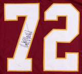 Dexter Manley Signed Washington Redskins Jersey (JSA COA) 2xSuper Bowl Champ