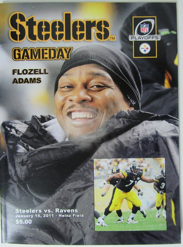 2011 AFC Divisional Playoff Gameday Program 1/15/11 Steelers vs. Ravens 145885