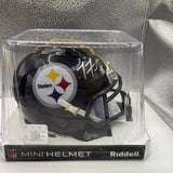 Troy Fautanu Signed Pittsburgh Steelers Mini Helmet (JSA COA) 2024 1st Round Pck