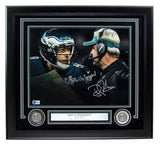 Doug Pederson Autographed Philly Special Eagles 11X14 Photo Framed Beckett 88714