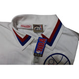 Darryl Dawkins Signed 76ers Mitchell & Ness White Warmup Jacket BAS 48479