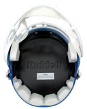 A.J. Brown Signed Full Size Replica SB LIX Blue Helmet Eagles Beckett 195537