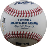Sammy Sosa Autographed/Signed Chicago Cubs OML Baseball Beckett Witness 56405