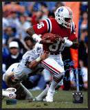 Stanley Morgan Signed/Inscribed 8x10 Photo New England Patriots JSA 201998