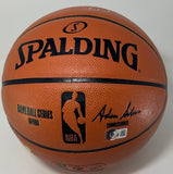 Warriors CHRIS MULLIN TIM HARDAWAY & MITCH RICHMOND Signed Rep Basketball AUTO