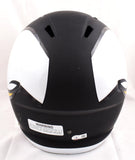 Justin Jefferson Autographed Vikings F/S Amp Speed Helmet-Beckett W Hologram