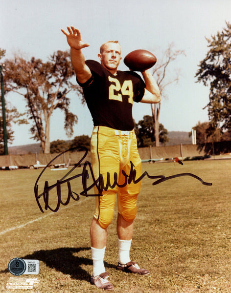 Pete Dawkins Autographed Army Black Knights 8x10 Photo Beckett 47211