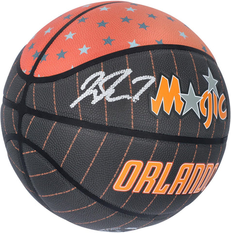 Jalen Suggs Orlando Magic Signed Wilson City Edition Collectors Basketball