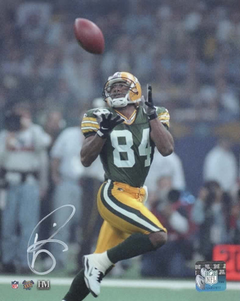 Packers ANDRE "Bad Moon" RISON Signed 8x10 Photo #3 AUTO ~ SB XXXI CHAMP