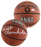 Lakers Wilt Chamberlain Authentic Signed Spalding Basketball PSA/DNA #AM40460