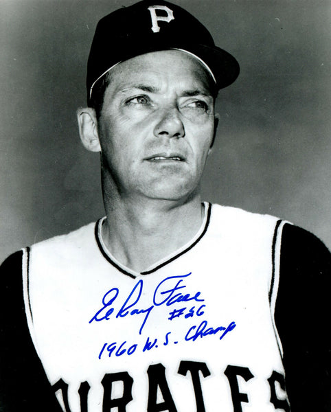 Pirates Pitcher ELROY FACE Signed 8x10 Photo #2 AUTO w/ "1960 WS Champ"