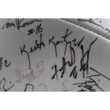 Bowlen Elway Davis +52 Signed Denver Broncos 97 Team Football Beckett 55433