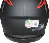 Richard Seymour Signed New England Patriots Eclipse Mini Helmet Beckett 40707