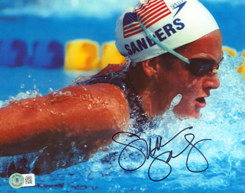 Summer Sanders Summer Olympics Authentic Signed 8x10 Photo BAS #BJ67490