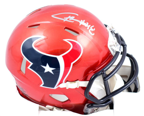 Christian Harris Signed Texans Alternate 2022 Speed Mini Helmet - Beckett W Holo
