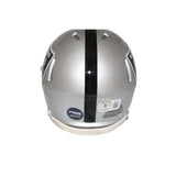 Richard Seymour Signed Las Vegas Raiders Speed Mini Helmet Beckett 42356