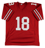 Ohio State Will Howard Authentic Signed Red Pro Style Jersey BAS Witnessed