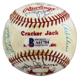1982 Cracker Jacks (19) Maris, Robinson, Killebrew Signed Baseball BAS #A61784