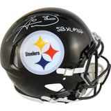 Hines Ward Autographed Pittsburgh Steelers Authentic Helmet SB MVP Beckett 50277